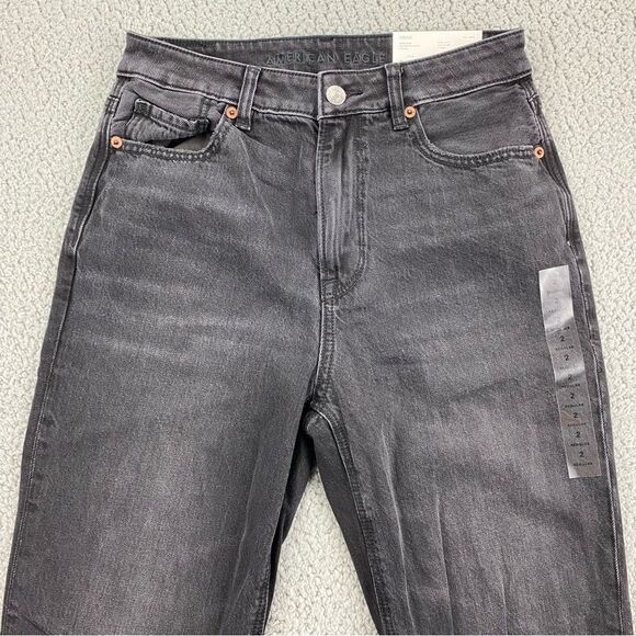 American Eagle Women's Strigid High-Waisted Stretch Mom Jean  | Size: 2 Regular - Picture 2 of 15
